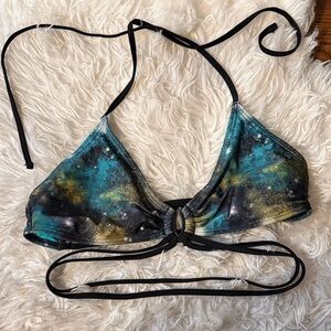 Volcom Cosmic Print Bikini Top